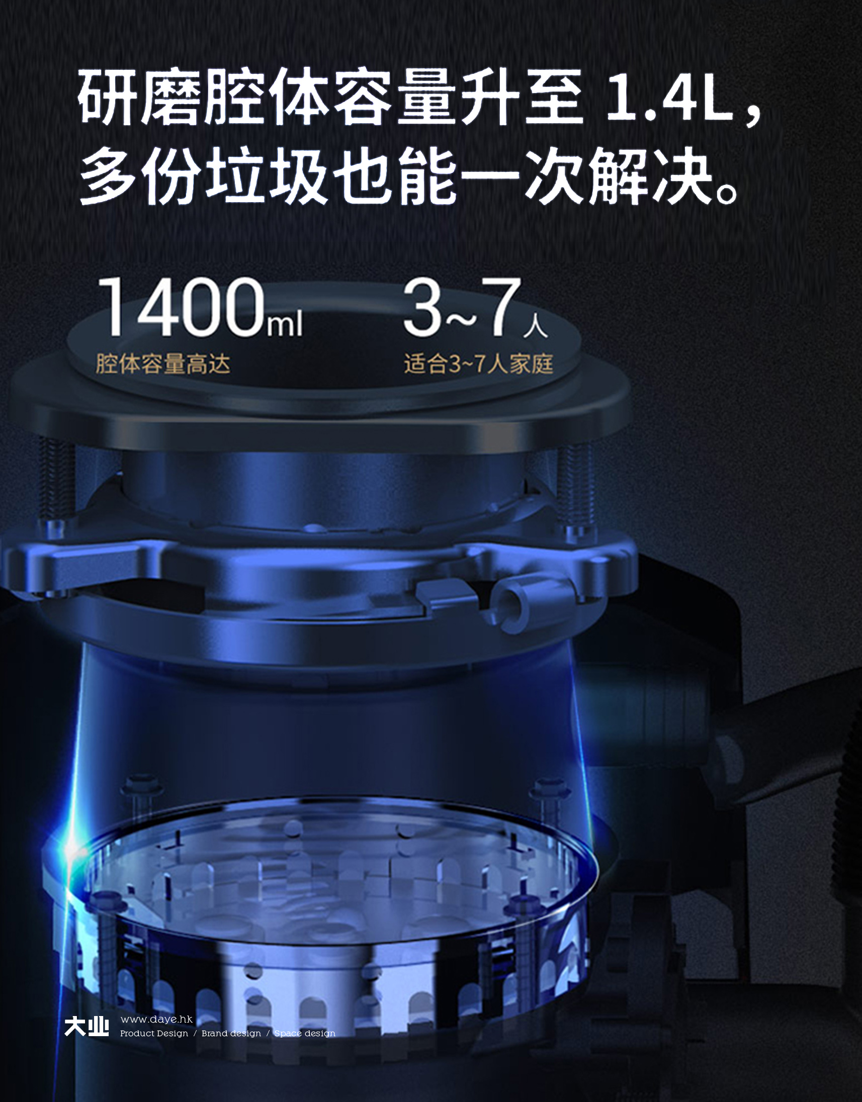強力技術結合給力設計為你粉碎廚房煩惱