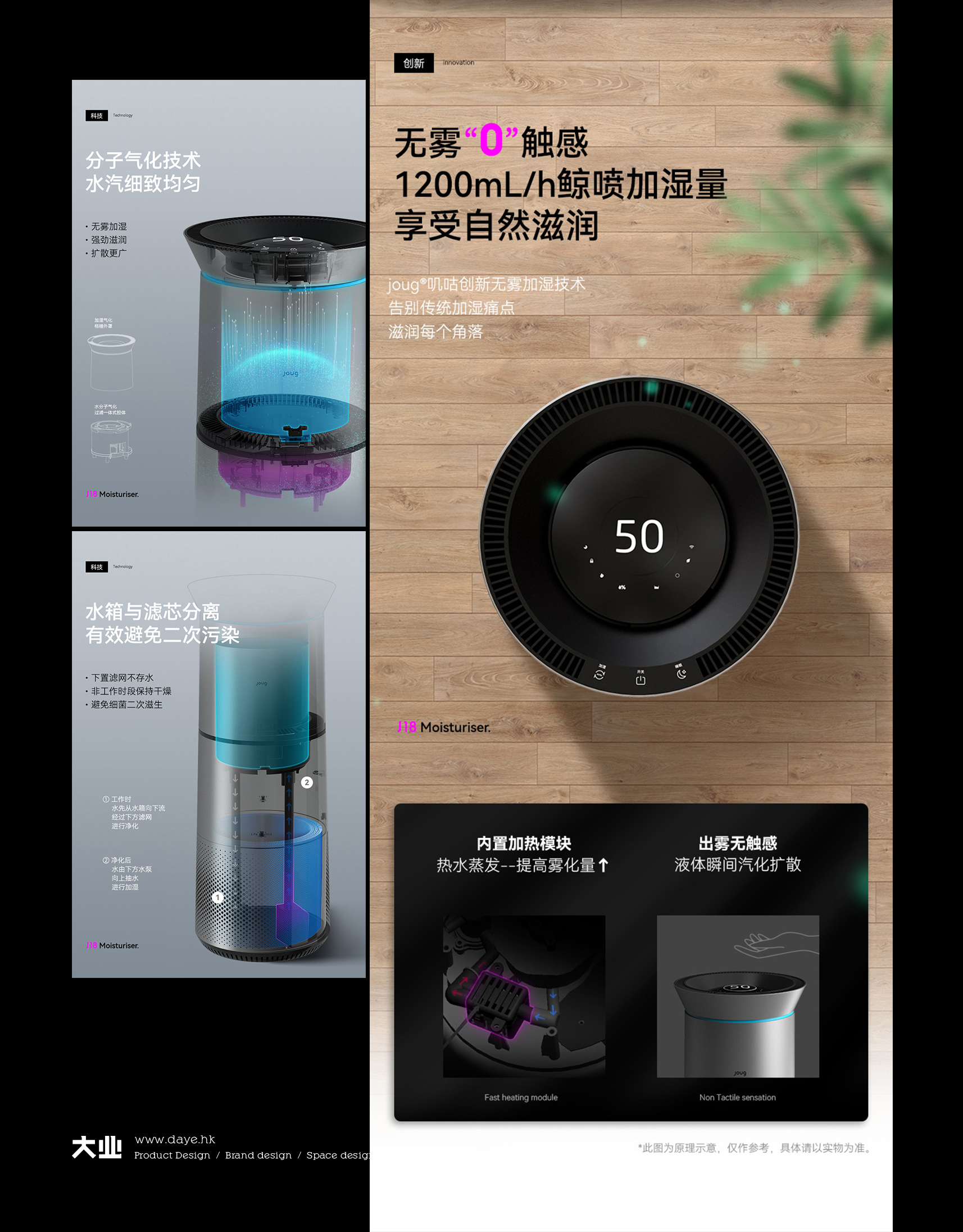 健康加濕生活與無形無聲之間