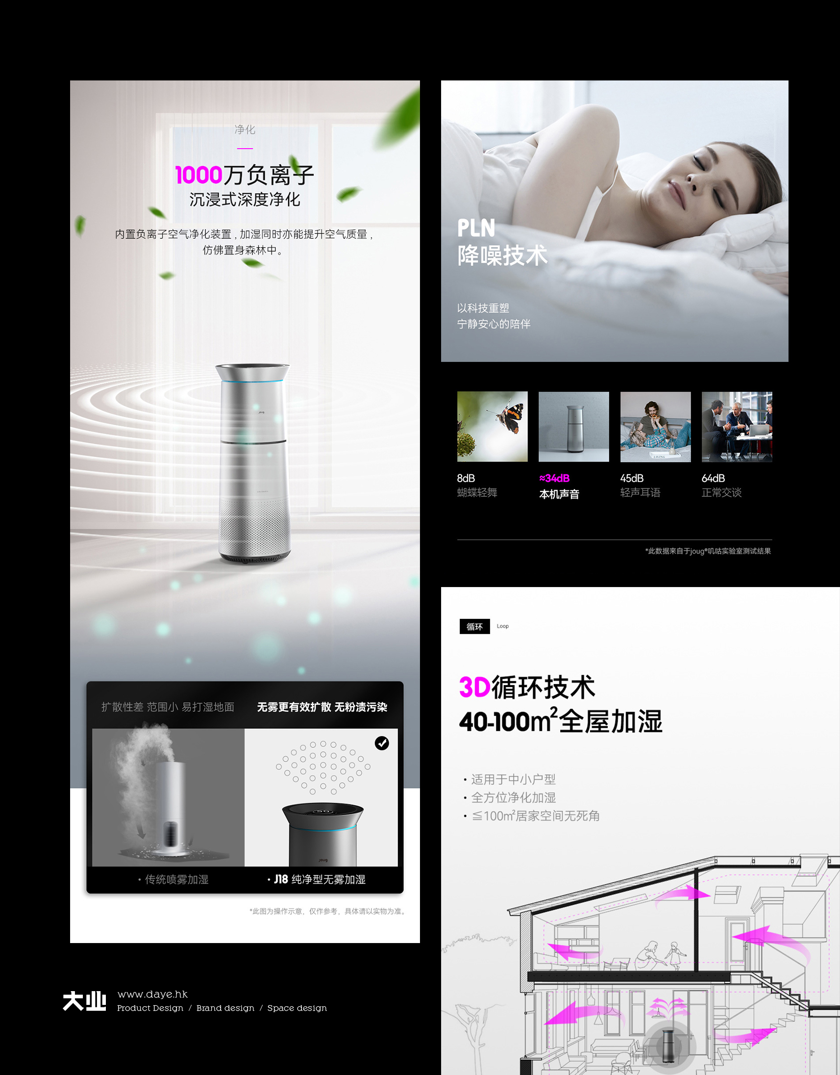 健康加濕生活與無形無聲之間